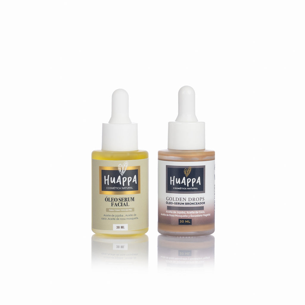 Pack día y noche (óleo  serum facial regenerador + Golden drops).