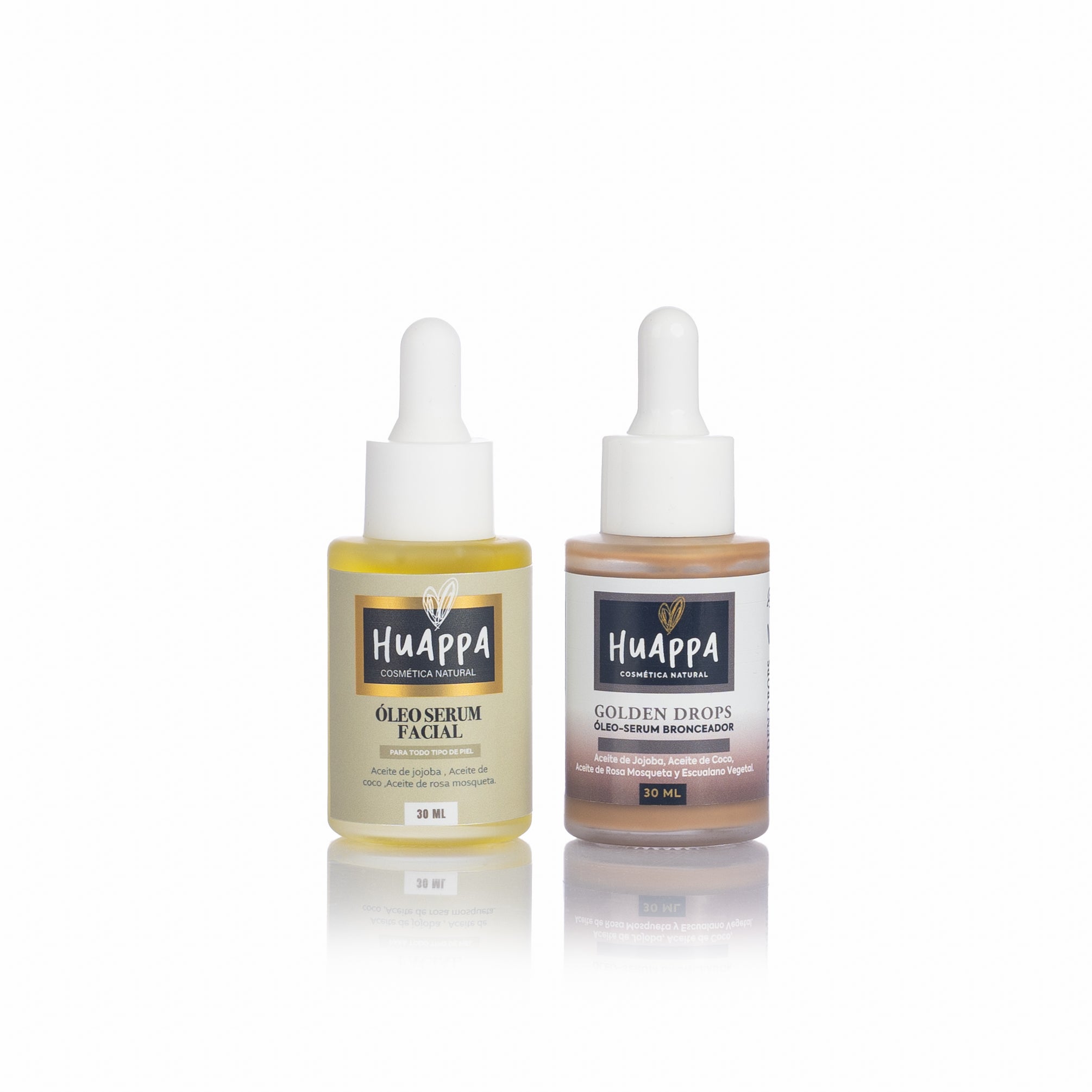 Pack día y noche (óleo  serum facial regenerador + Golden drops).