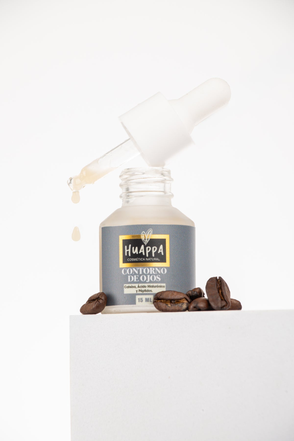 Contorno de Ojos Antiage - Cafeína, pépticos y HA